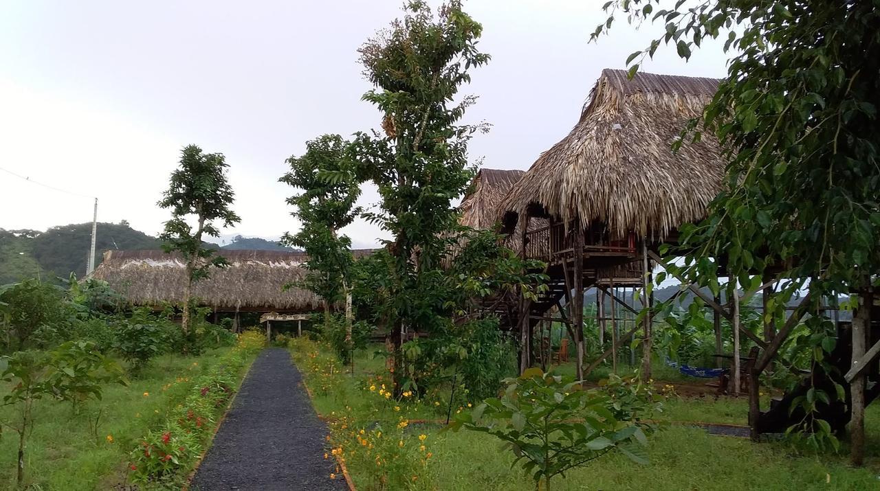Sunny Field Eco Stilt House Villa Кат Тиен Екстериор снимка