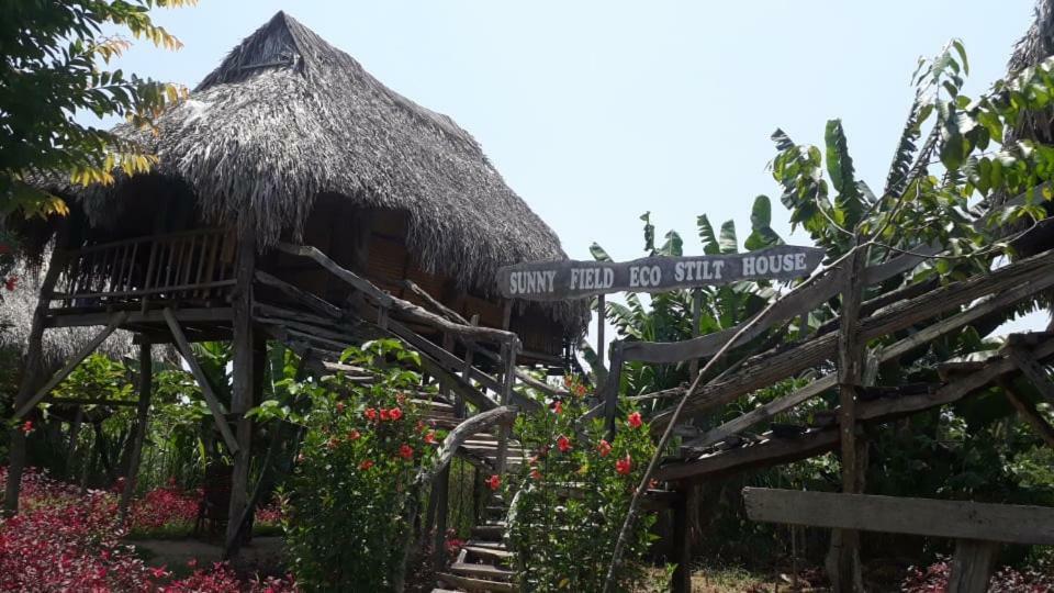 Sunny Field Eco Stilt House Villa Кат Тиен Екстериор снимка